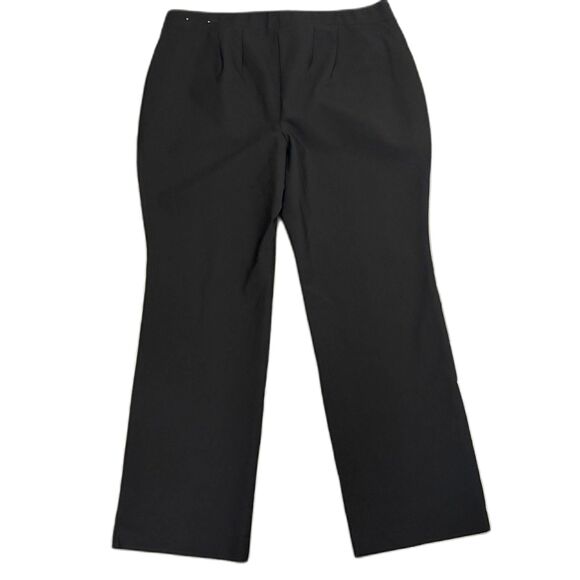 Lane Bryant Stretch Pull On Dress Pants Black Business Casual Plus Size 18‎ - Picture 4 of 5